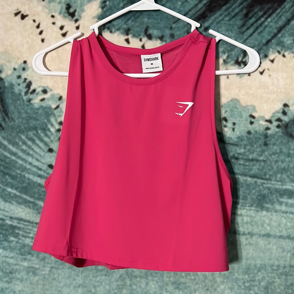 gymshark training crop tank